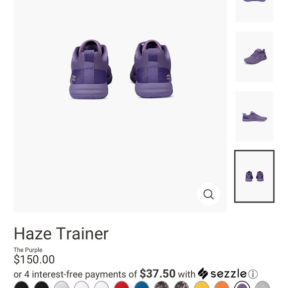 STRIKE MVMNT   Haze trainer purple size 11 LIKE NEW - Picture 3 of 11